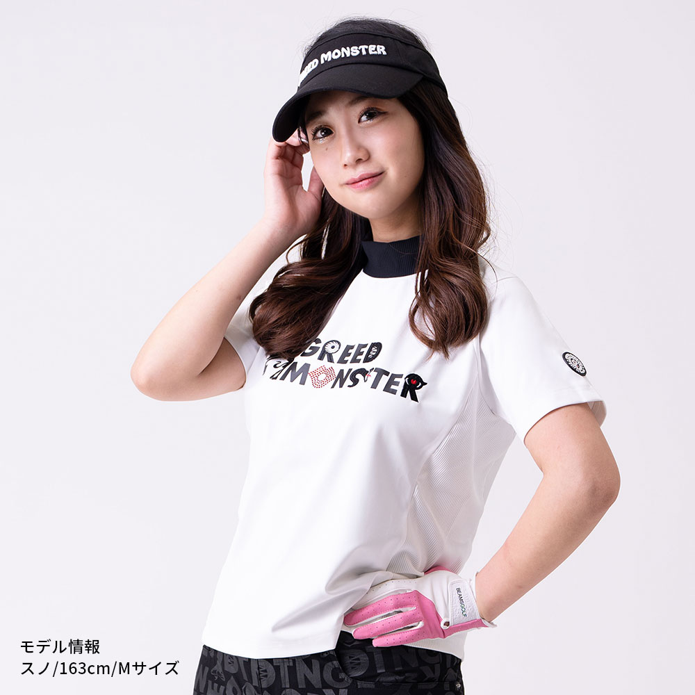 【GREED MONSTER】グリードモンスター Multi pattern モックネックTシャツ