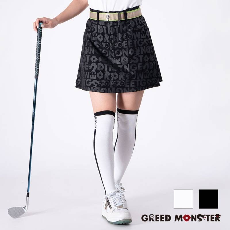 【GREED MONSTER】グリードモンスター Panel print スカートパンツ