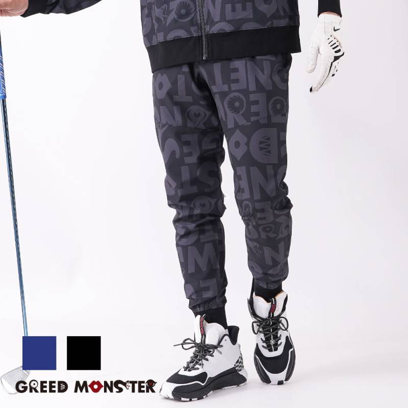 【GREED MONSTER】グリードモンスター WHOLE PATTERN ジョガーパンツ