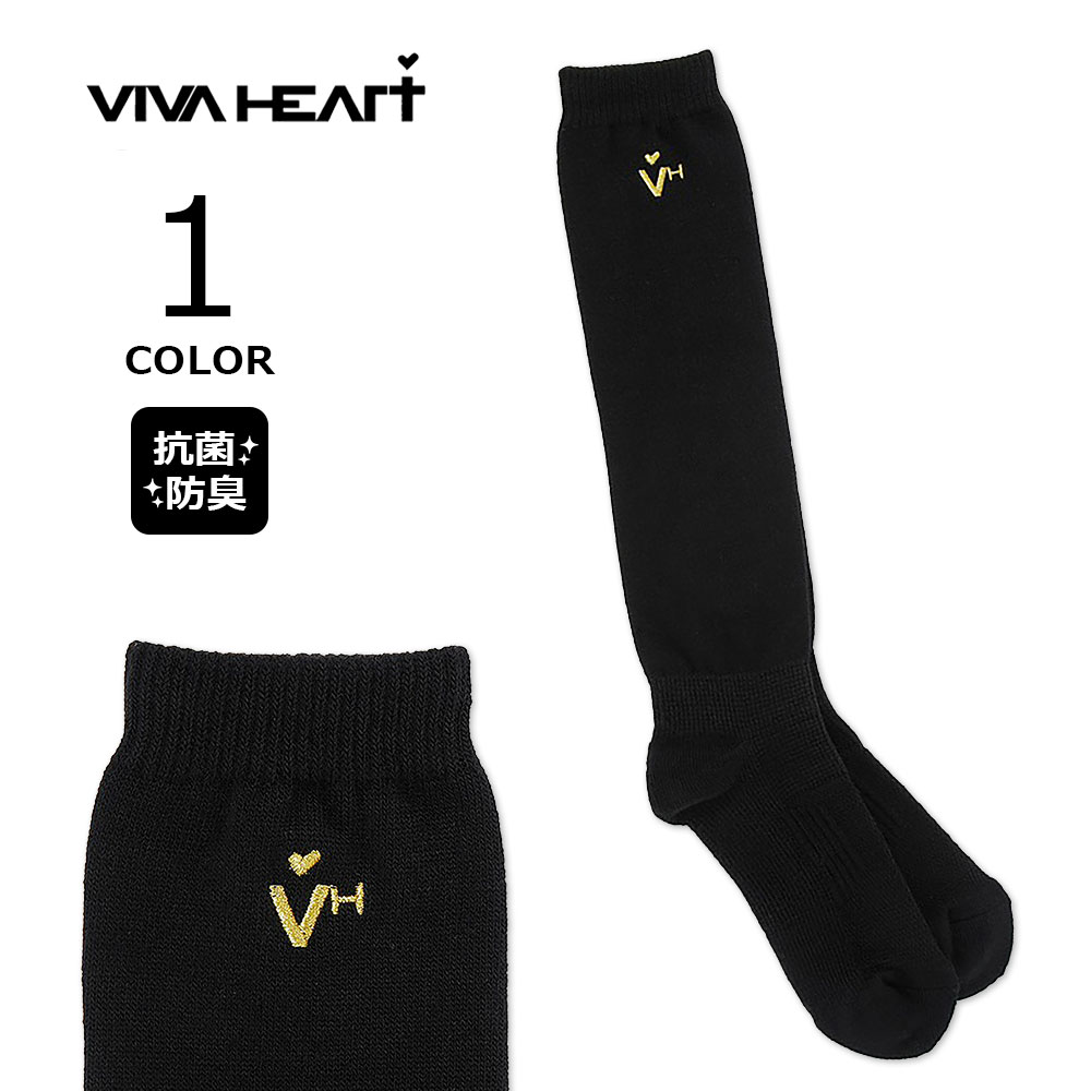 ワンポイントハイソックス【VIVAHEART】