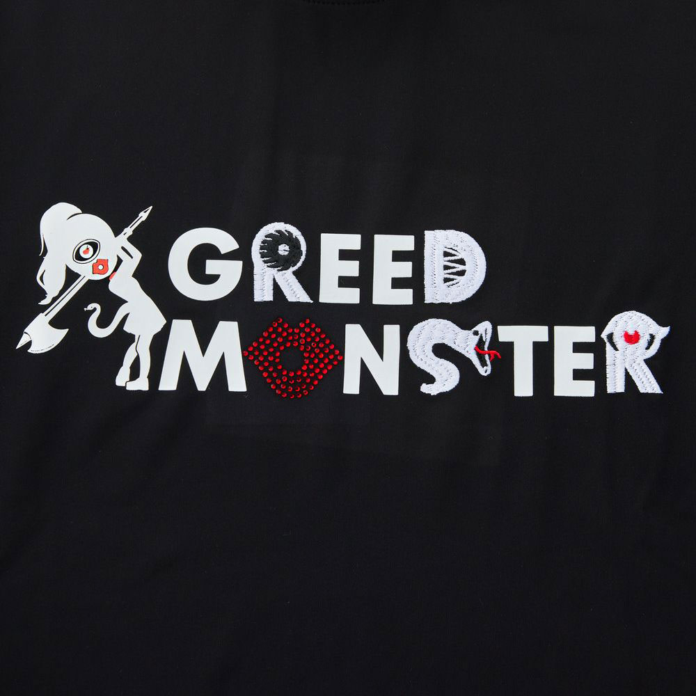【GREED MONSTER】グリードモンスター Multi pattern モックネックTシャツ