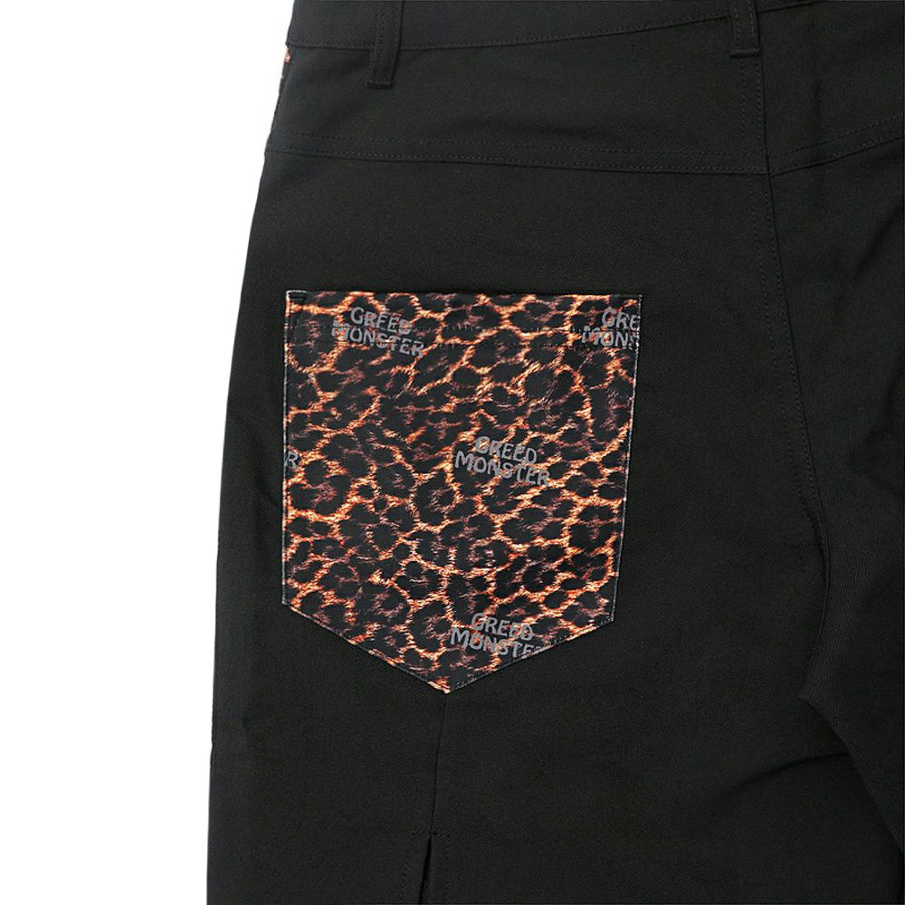 Leopard Pocket スカートパンツ
