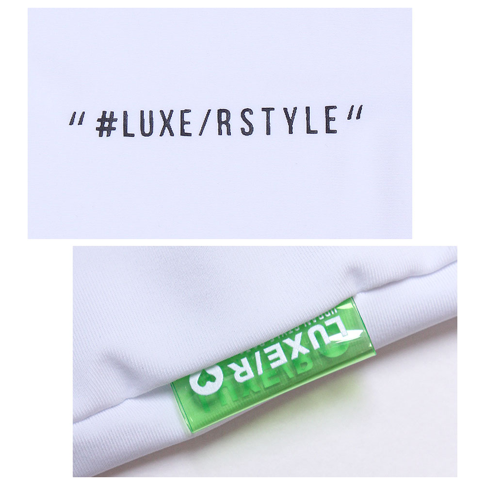 接触冷感ロゴモックネック【LUXE/R GOLF(ラグジュゴルフ)】