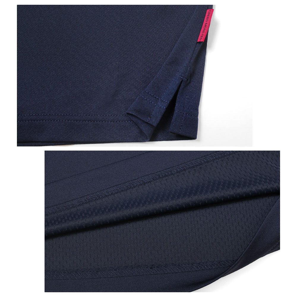 国産2層プリント半袖ポロシャツ【GREED MONSTER】