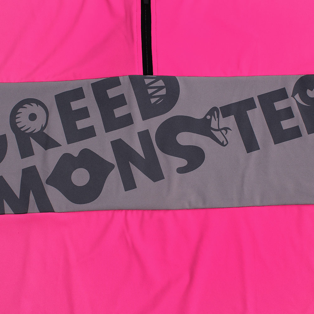 【GREED MONSTER】グリードモンスター All MonsterハーフZIPカットソー