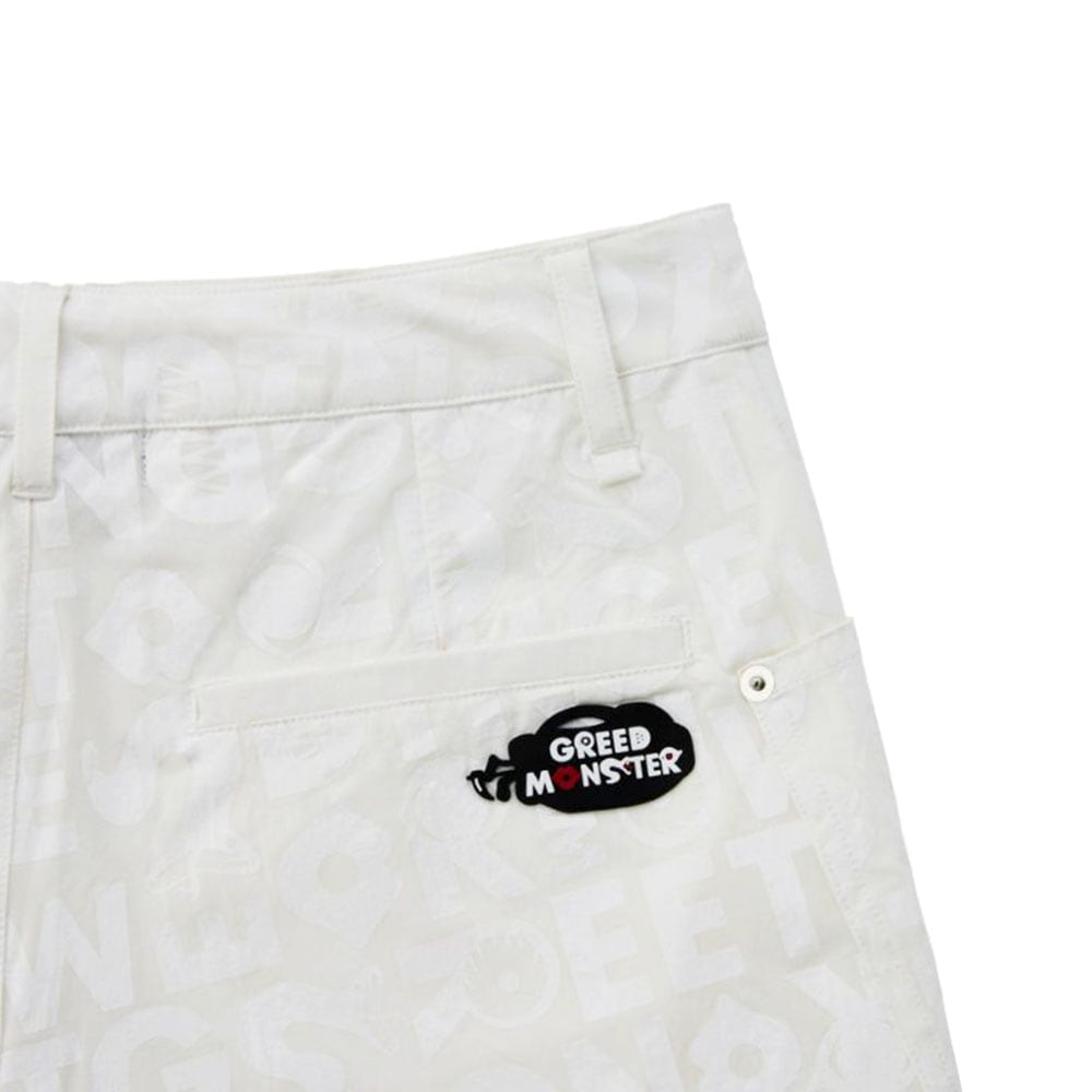 【GREED MONSTER】グリードモンスター Panel print スカートパンツ