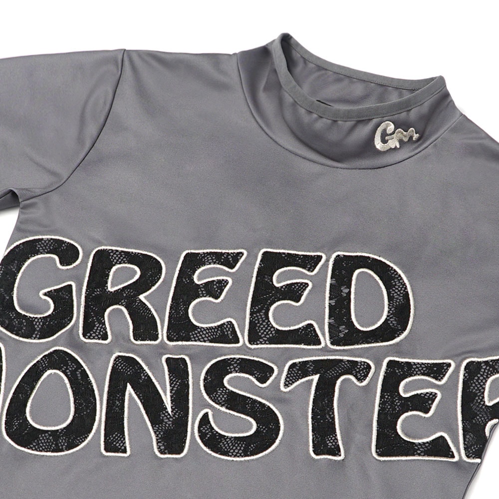 【GREED MONSTER】グリードモンスター RACE PATCH モックネック長袖カットソー