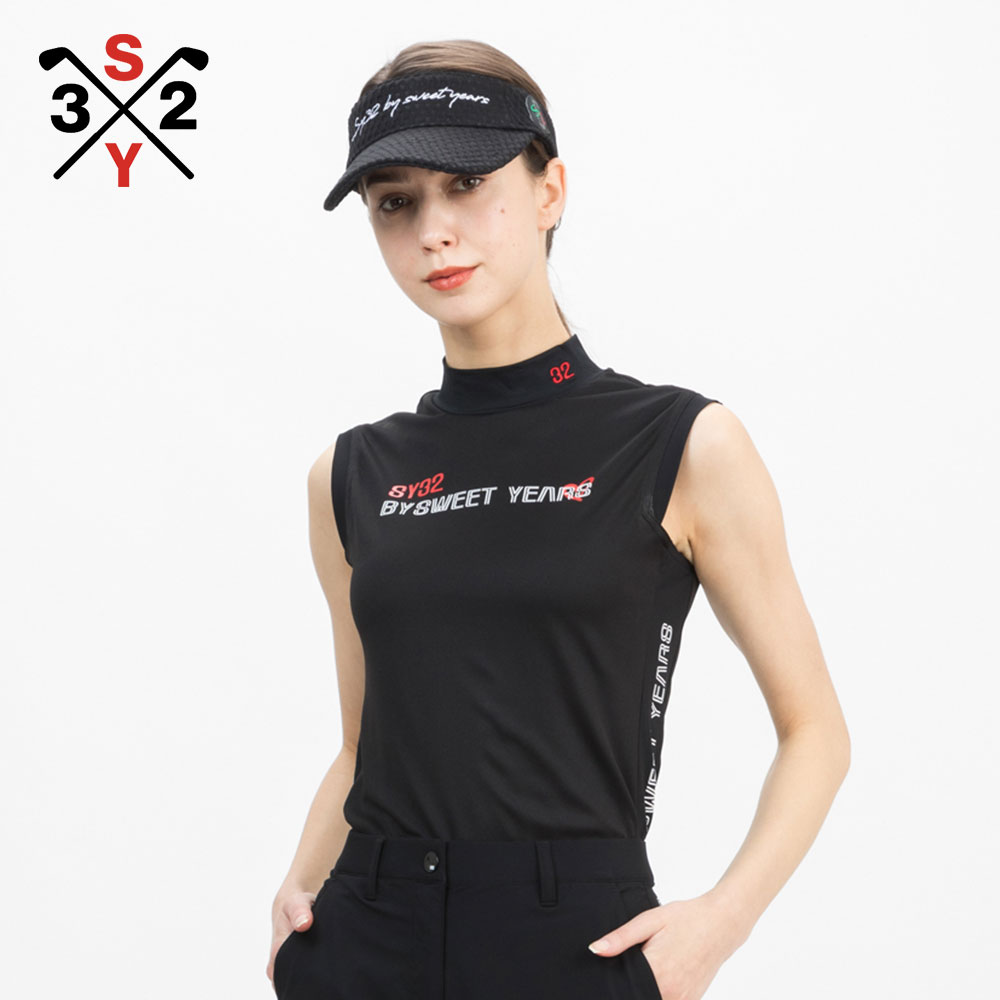 SIDE LINE N/S モックネックTシャツ【SY-32】