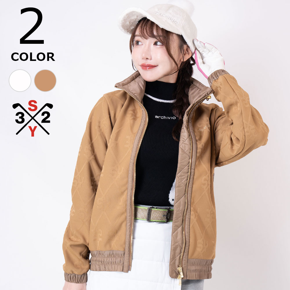 ジャガードハイブリッドジャケット【SY32 GOLF】