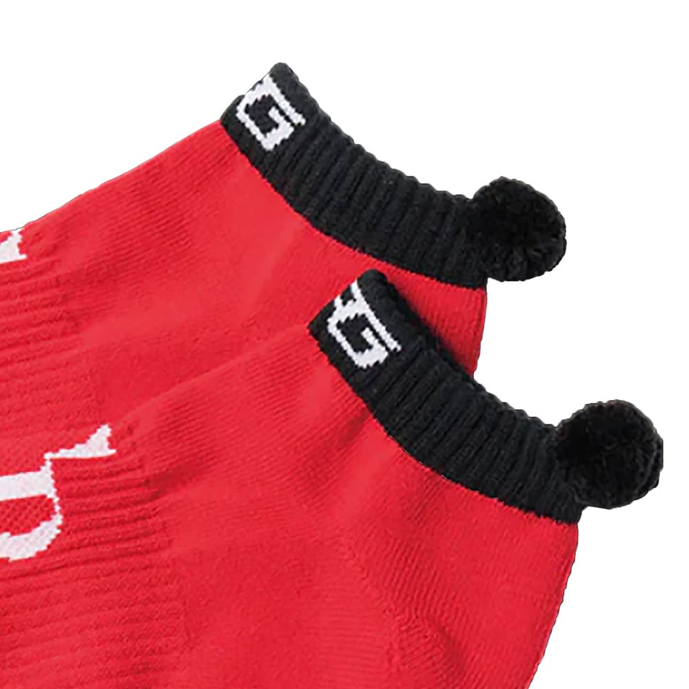 梵付きアンクルソックス　RED【CPG GOLF】