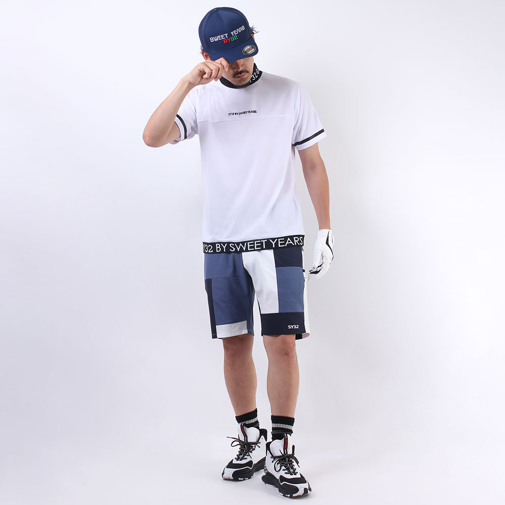 TONAL DRY モックネックTシャツ【SY-32】