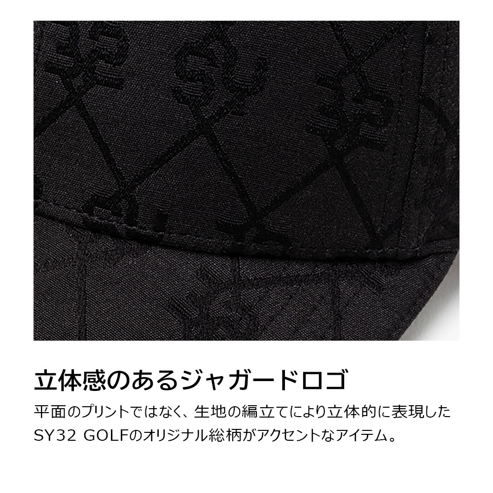 ジャガードキャップ【SY32 GOLF】