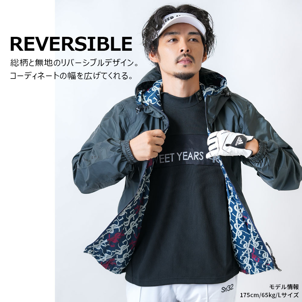 SYG グラフィックリバーシブルジャケット【SY32 GOLF】