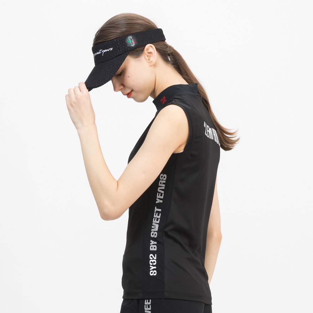 SIDE LINE N/S モックネックTシャツ【SY-32】
