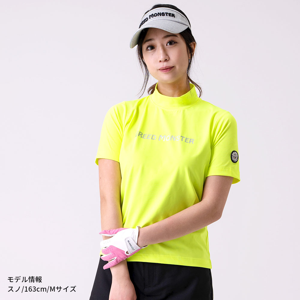 【GREED MONSTER】グリードモンスター ANNON ATHERA ネオンカラーモックネックTシャツ
