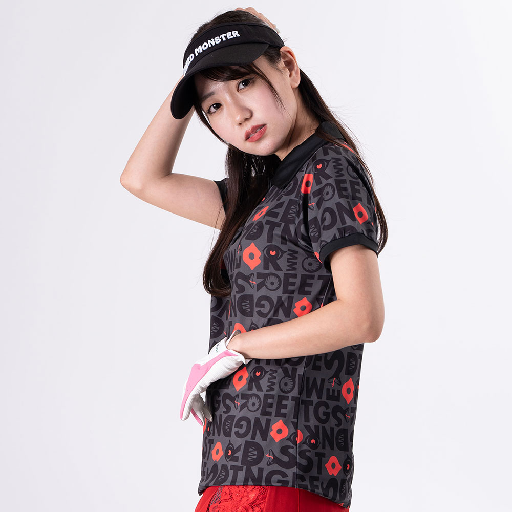 MONSTER Pattern ポロシャツ
