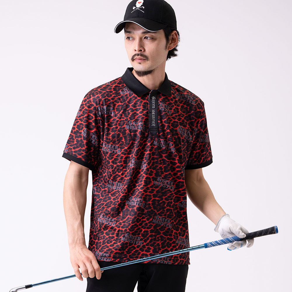 Original LEOPARD ポロシャツ