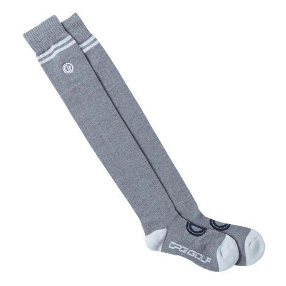 ダブルボーダーニーハイソックス　Gray【CPG GOLF】