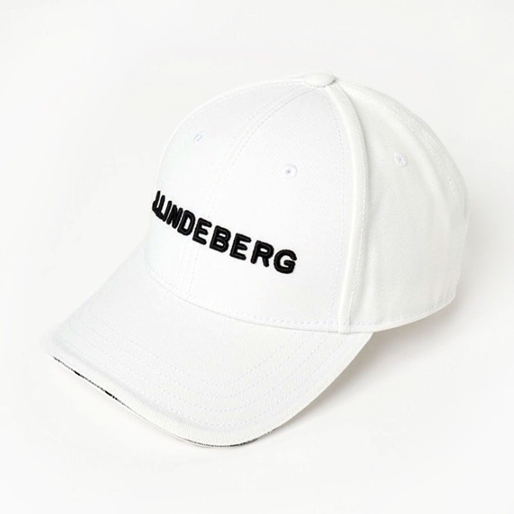 ロゴツイルキャップ WHITE【J.LINDEBERG】