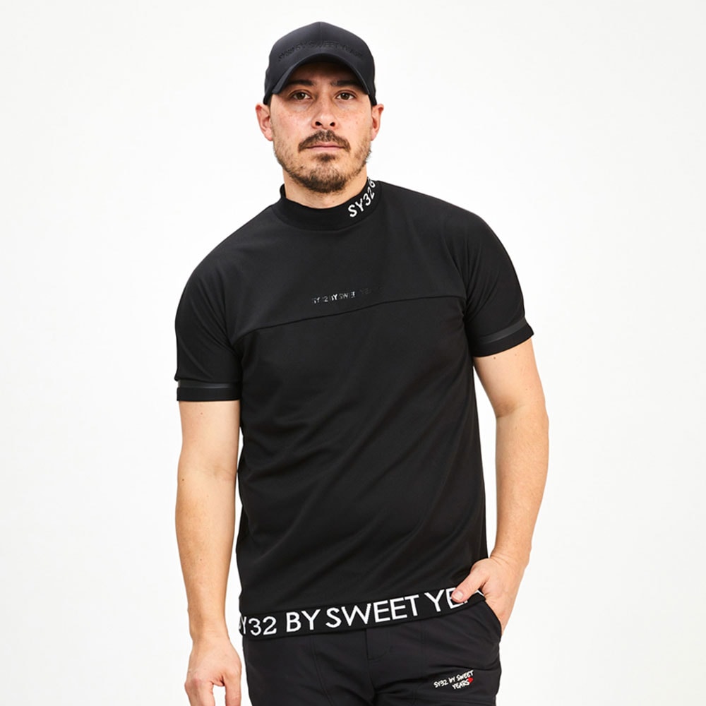 TONAL DRY モックネックTシャツ【SY-32】