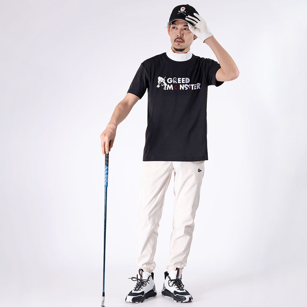 【GREED MONSTER】グリードモンスター Multi pattern モックネックTシャツ