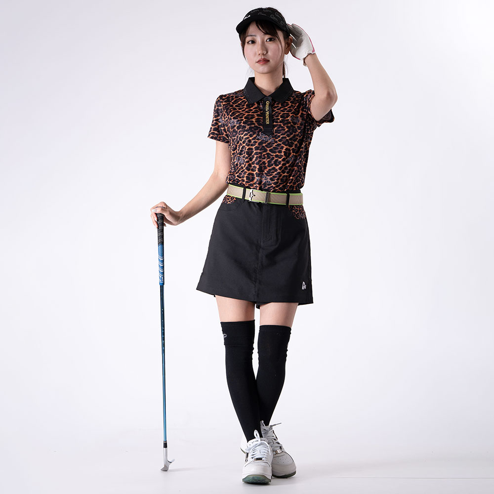 Leopard Pocket スカートパンツ