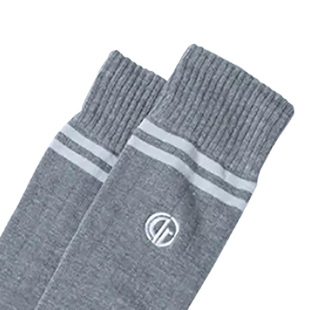 ダブルボーダーニーハイソックス　Gray【CPG GOLF】
