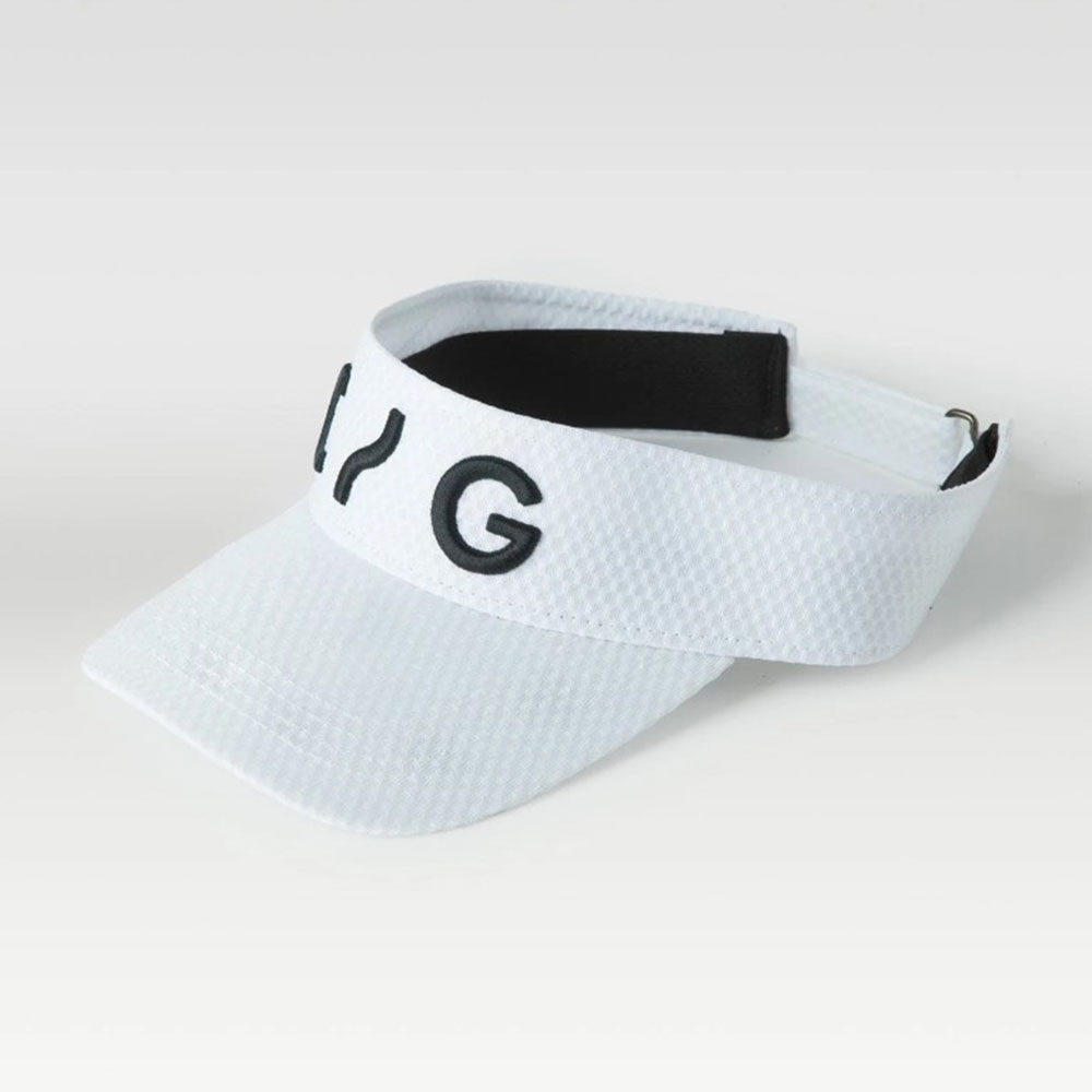 メッシュサンバイザー WHITE【CPG GOLF】