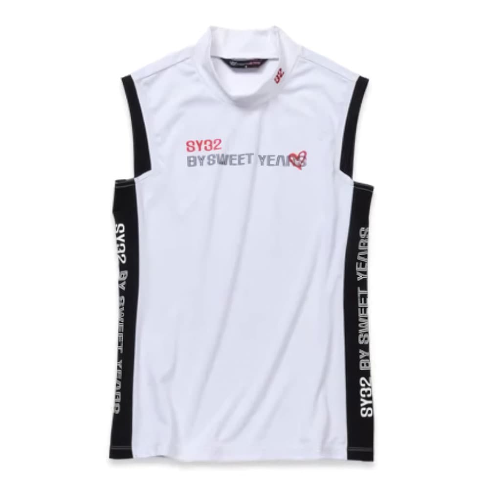 SIDE LINE N/S モックネックTシャツ【SY-32】