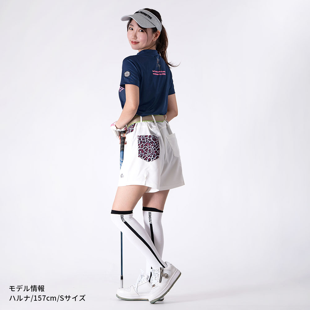 【GREED MONSTER】グリードモンスター Bordering Logo モックネックTシャツ