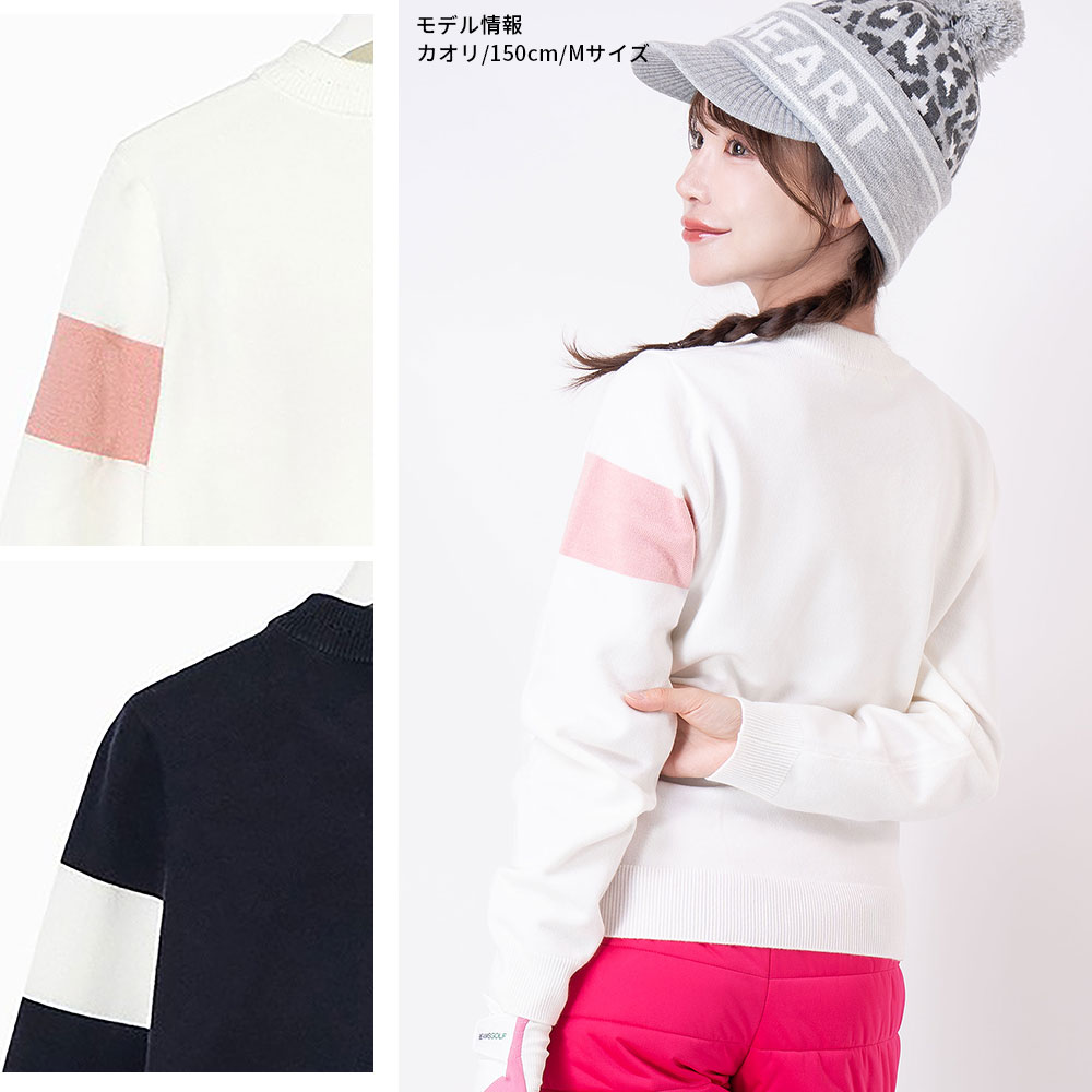 【LADIES】VIVAHEART ロゴニット