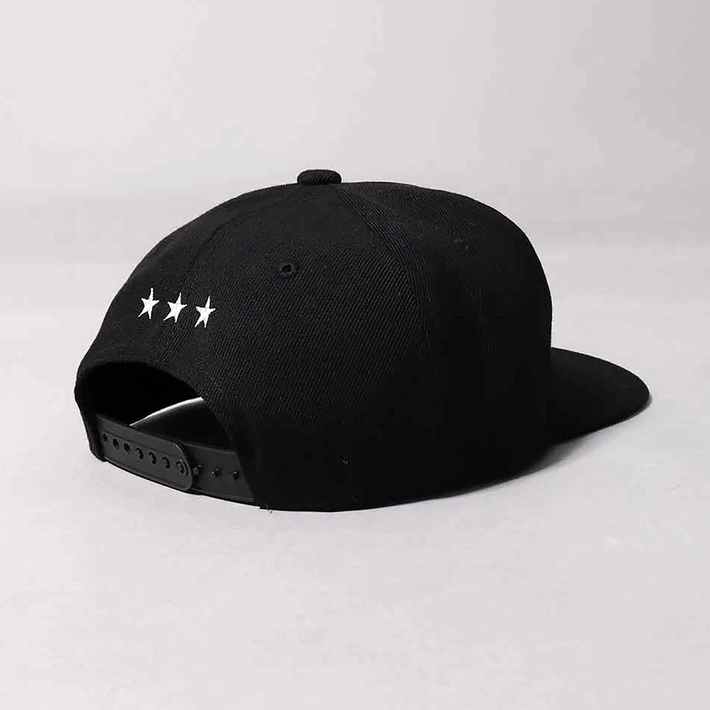 立体3D刺繍ロゴフラットキャップ【LUXE/R GOLF(ラグジュゴルフ)】