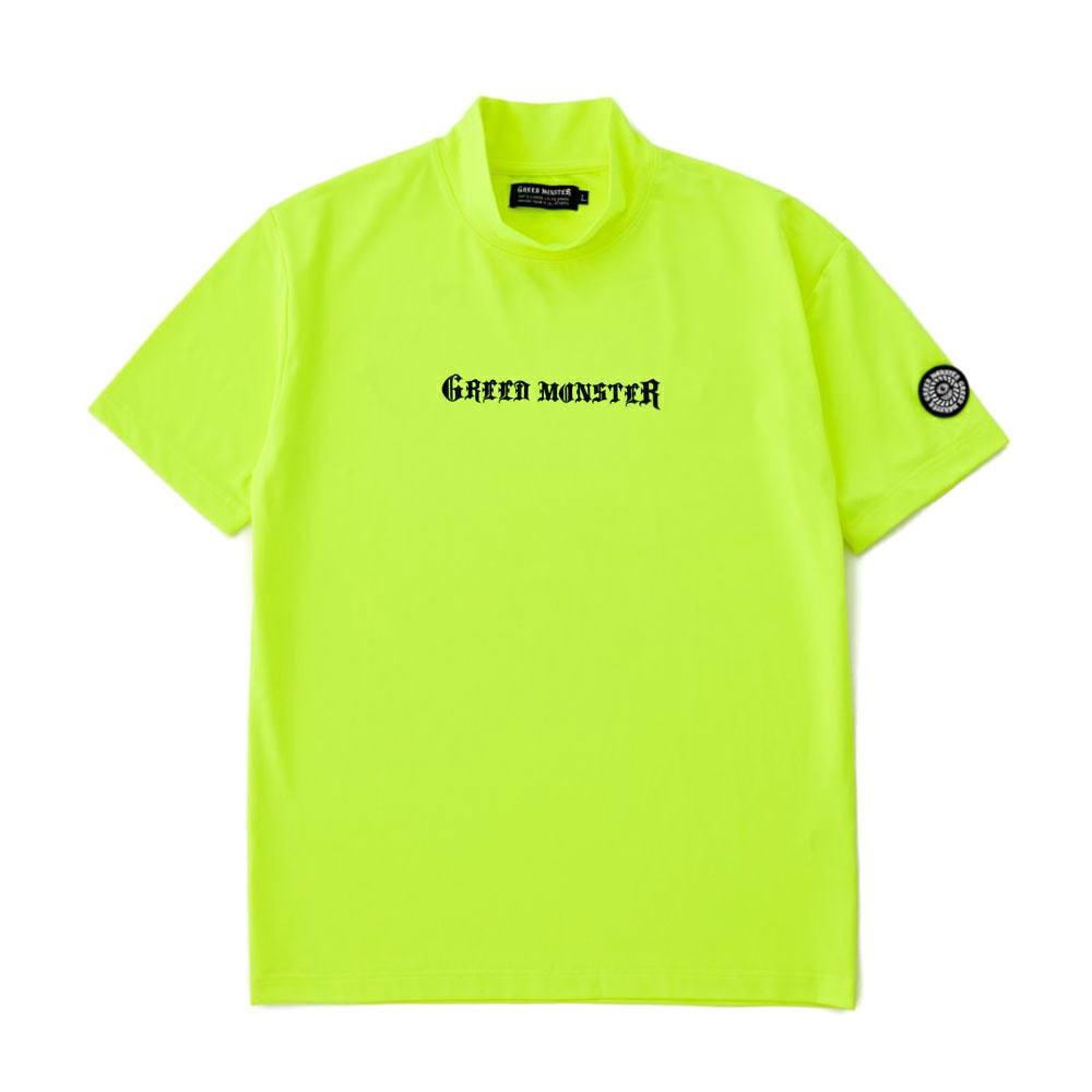 GEKIRIN ATHERA ネオンカラーモックネックTシャツ