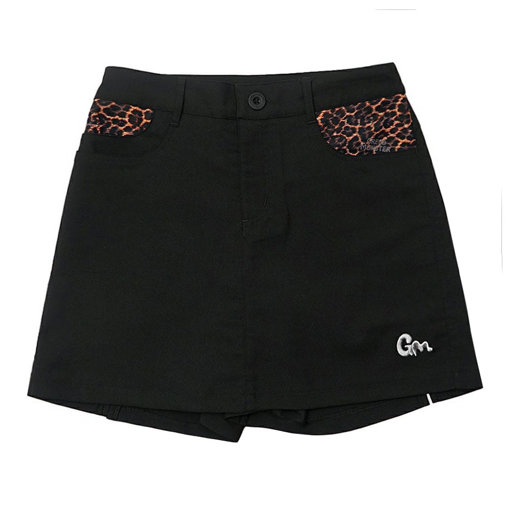 Leopard Pocket スカートパンツ