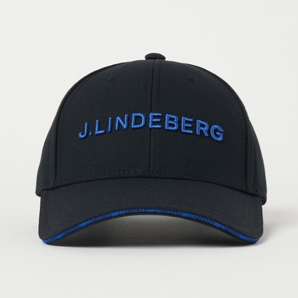 ロゴツイルキャップ BLACK【J.LINDEBERG】
