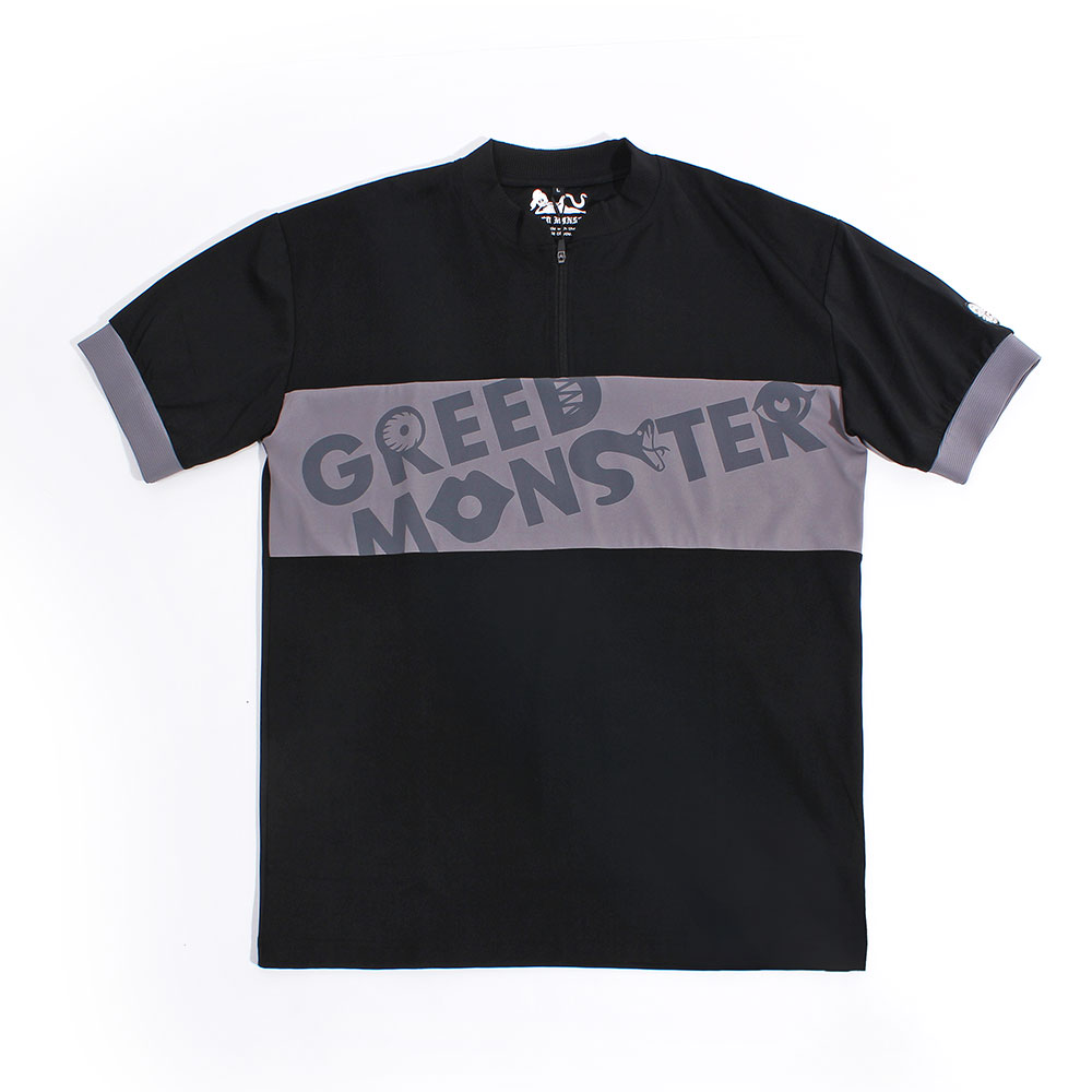 【GREED MONSTER】グリードモンスター All MonsterハーフZIPカットソー