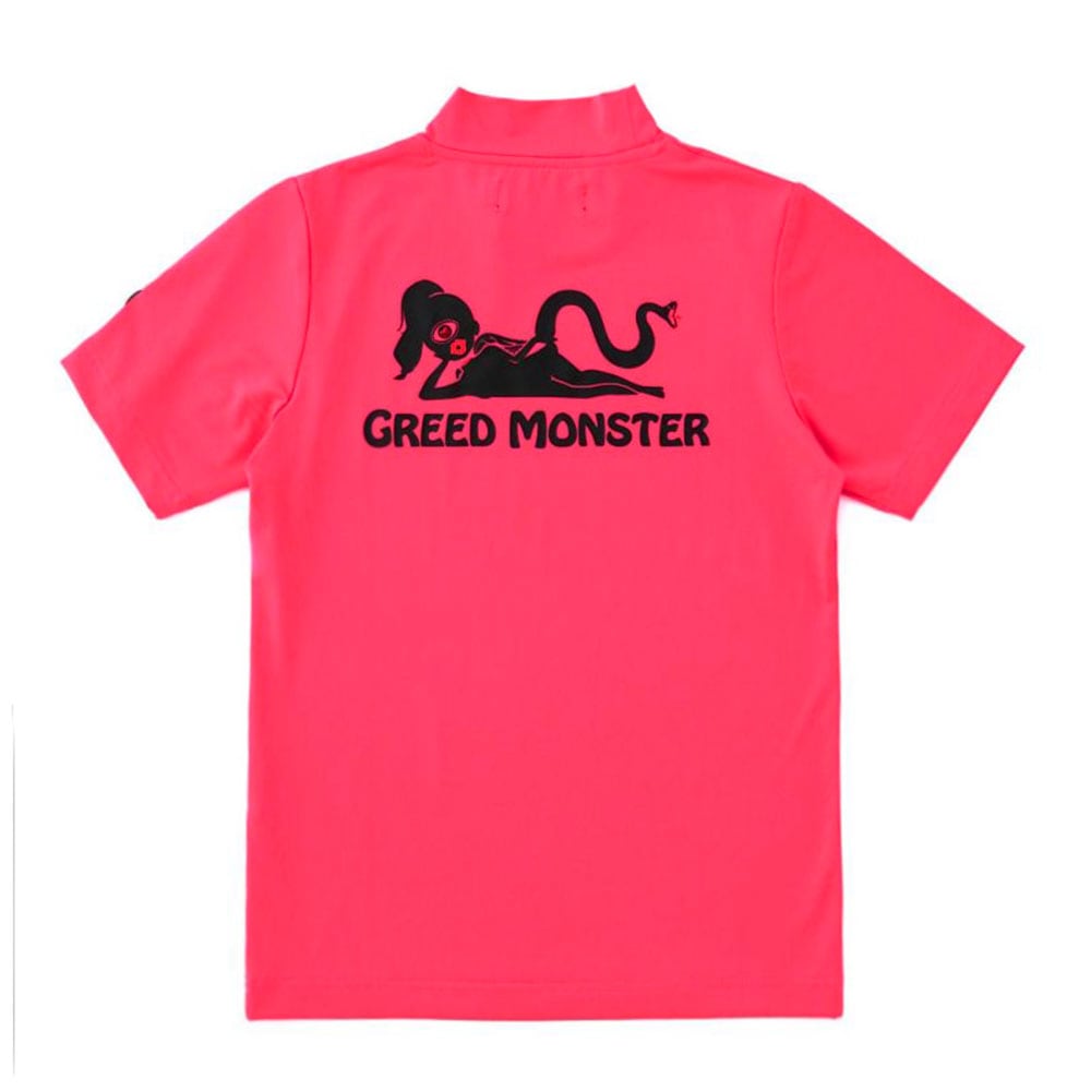 【GREED MONSTER】グリードモンスター ANNON ATHERA ネオンカラーモックネックTシャツ