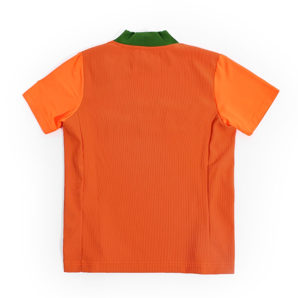 Multi Pattern モックネックTシャツ