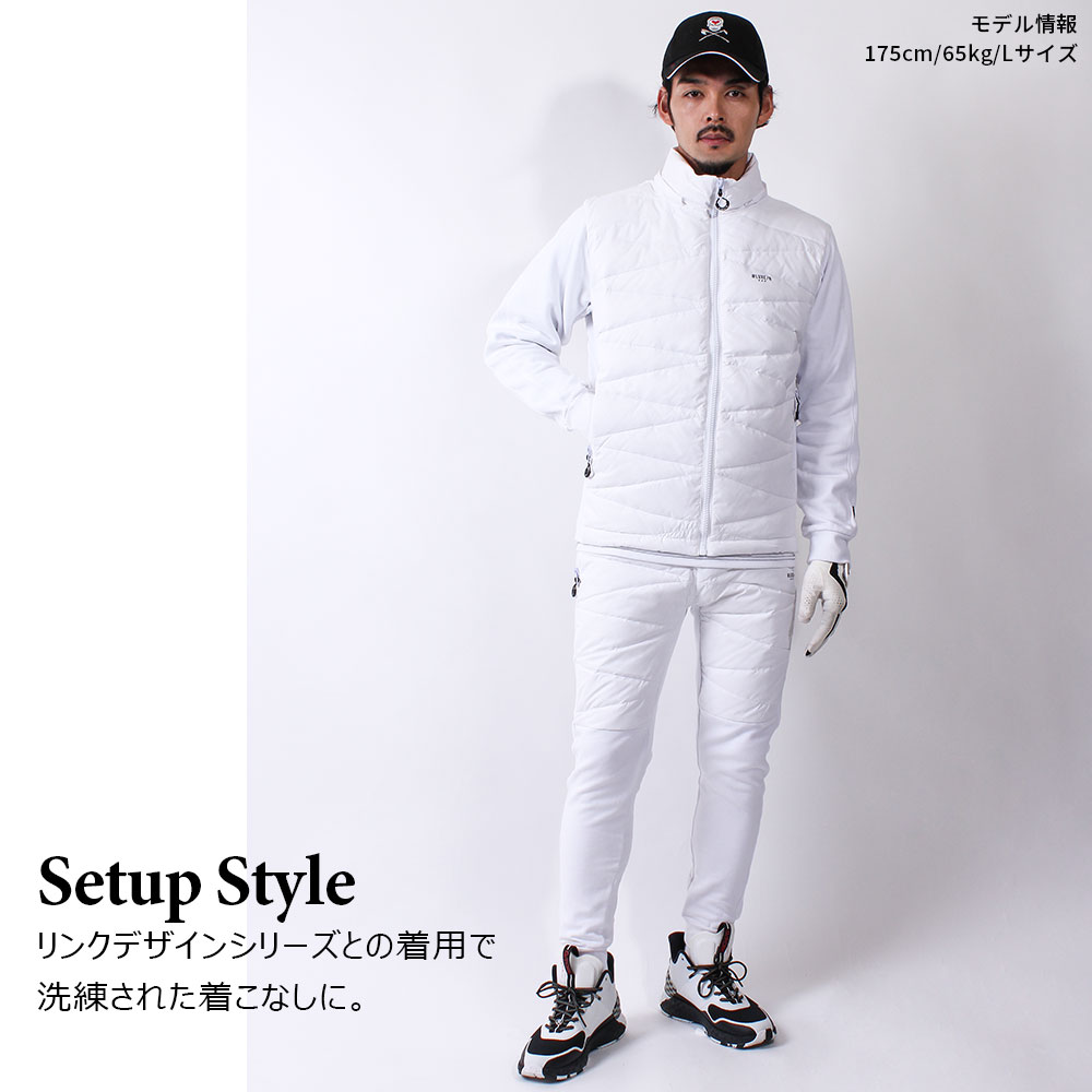 【MENS】LUXE/R GOLF ダウン切替ジョガーパンツ