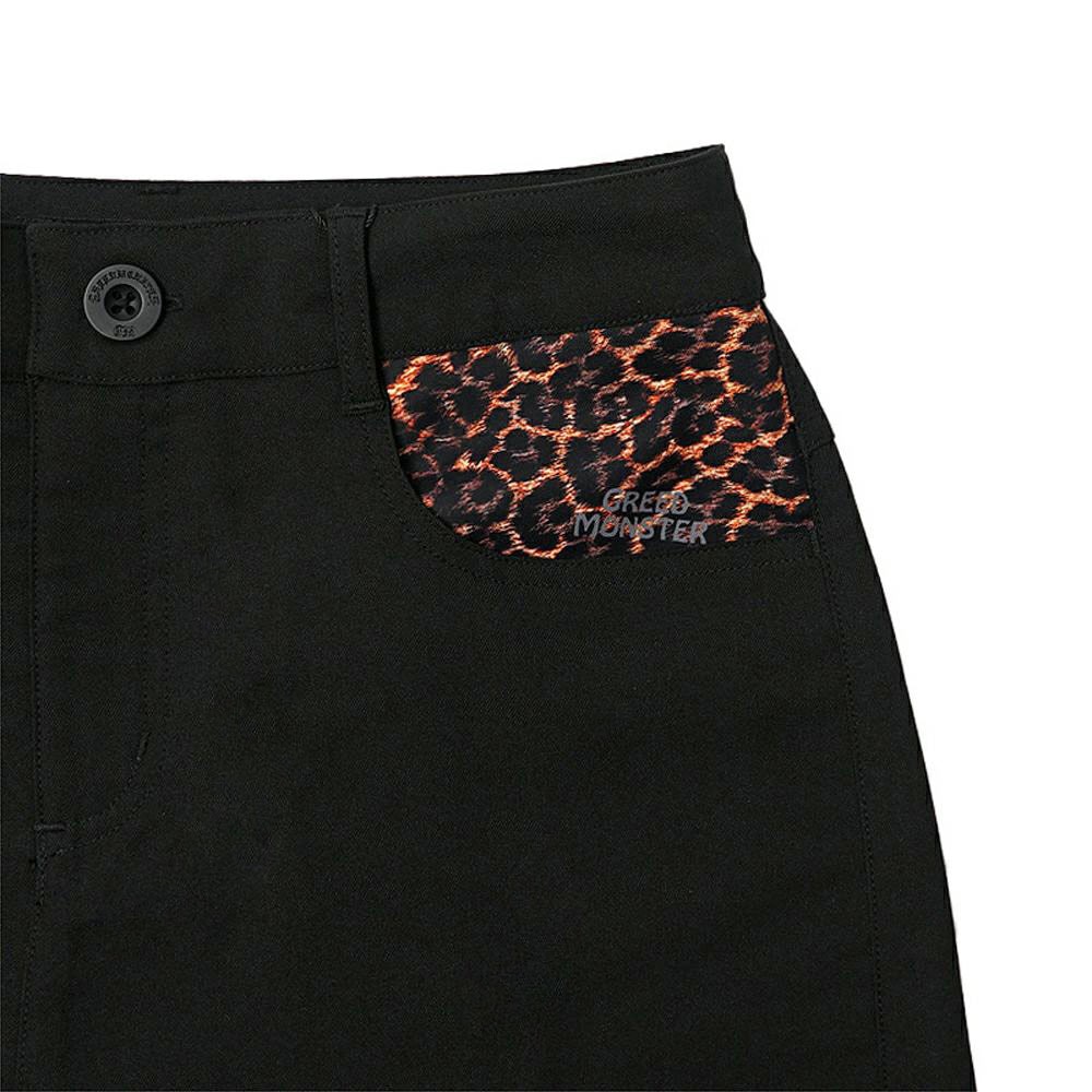 Leopard Pocket スカートパンツ
