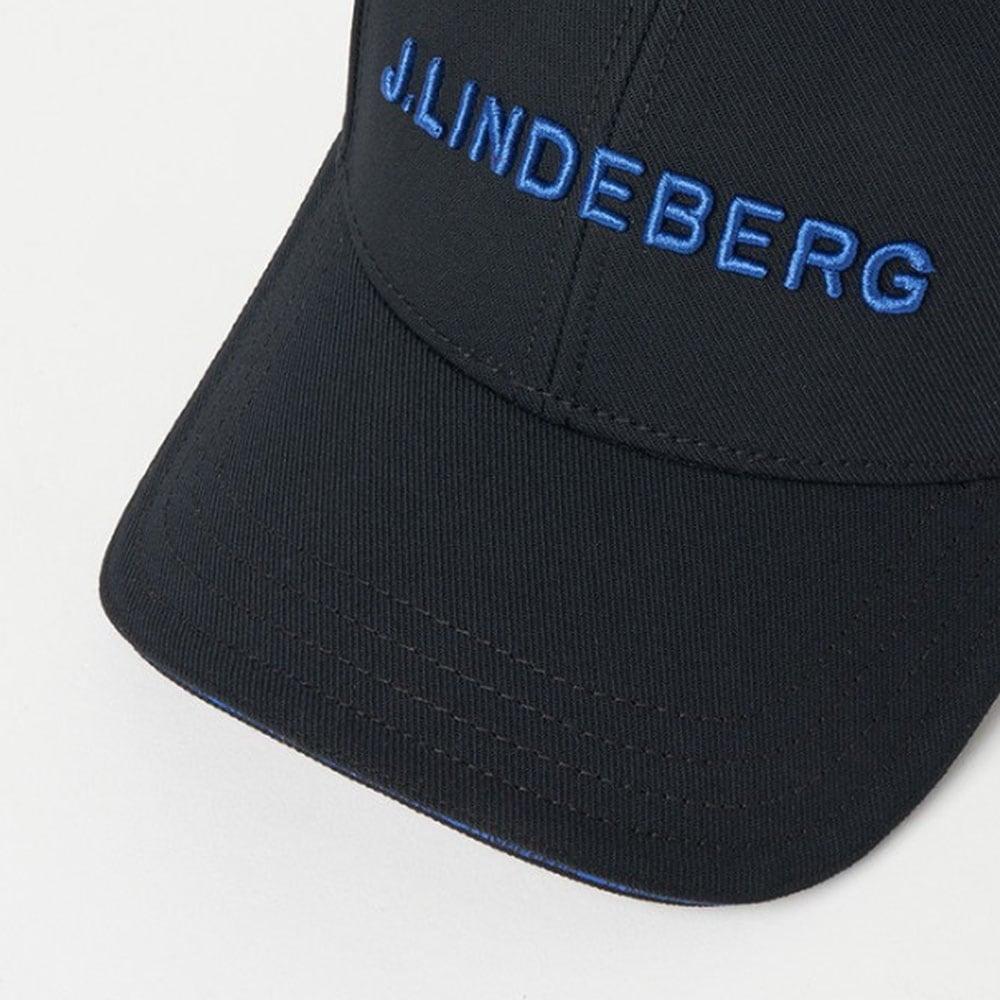 ロゴツイルキャップ BLACK【J.LINDEBERG】