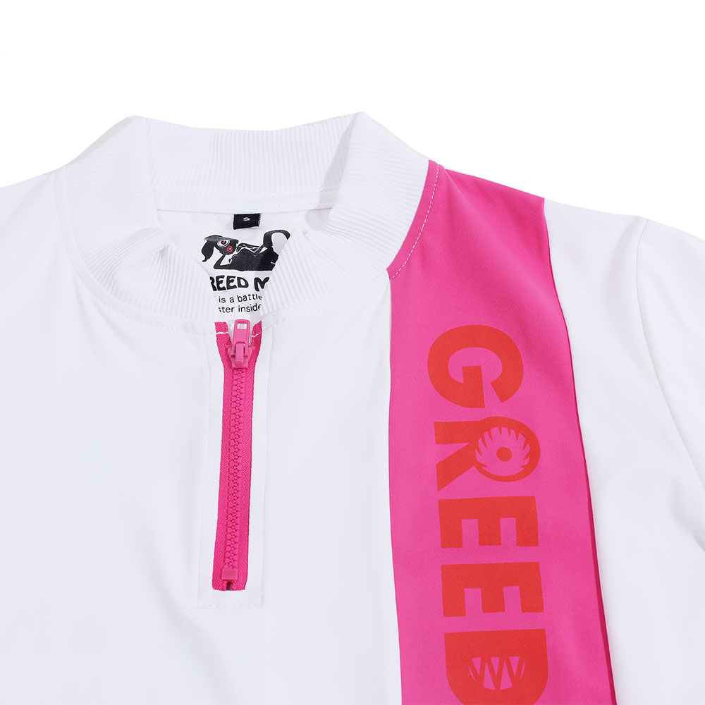 【GREED MONSTER】グリードモンスター All MonsterハーフZIPカットソー