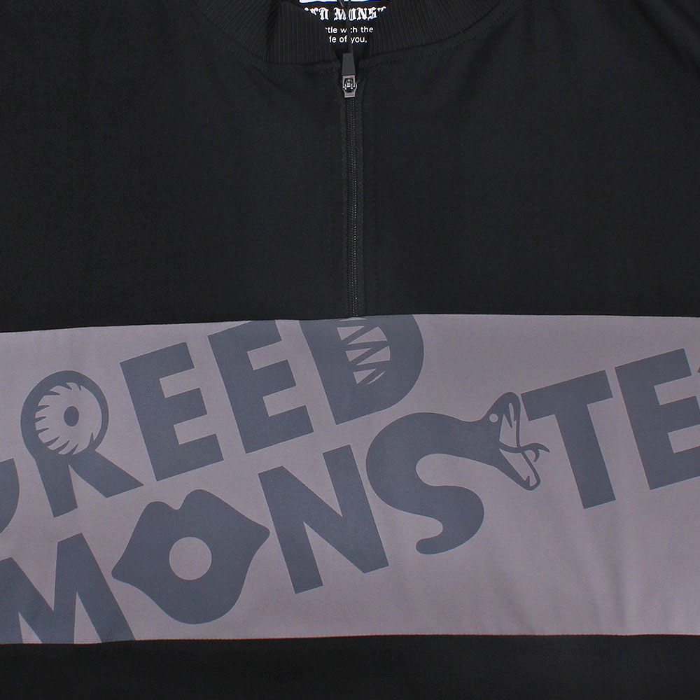 【GREED MONSTER】グリードモンスター All MonsterハーフZIPカットソー