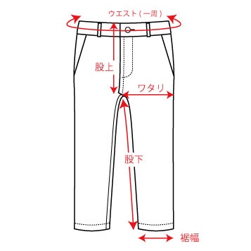 フルレングスパンツ